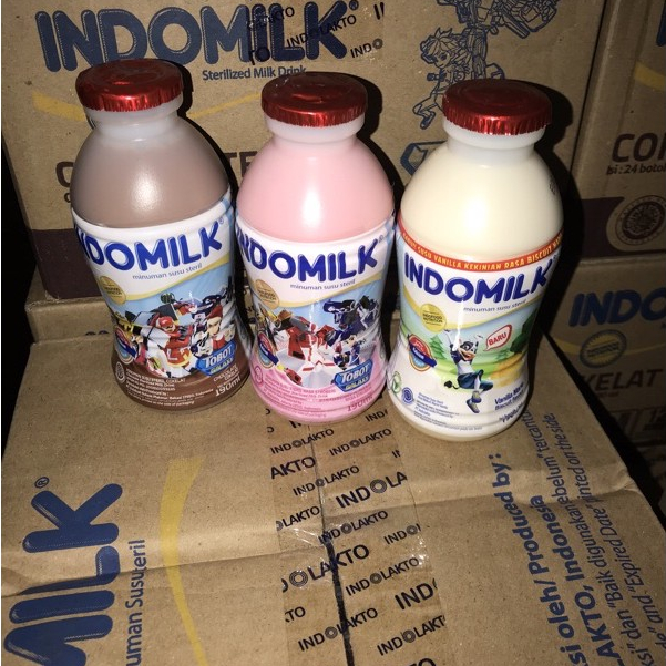 

INDOMILK BOTOL 190 ML khusus gojek