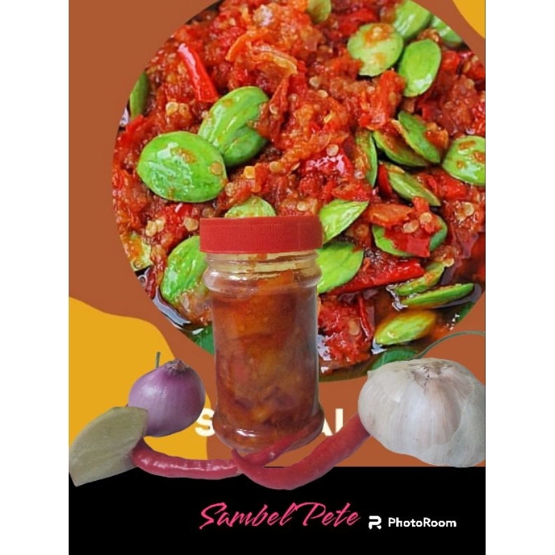 

Sambal Pete /Sambal padang Petei/Sambal Petai 200 Ml