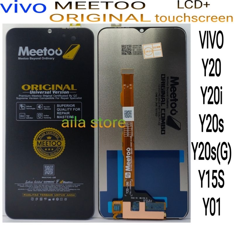 LCD TOUCHSCREEN VIVO Y20 / Y20S / Y20i / Y20S(G)/Y12s/Y15s