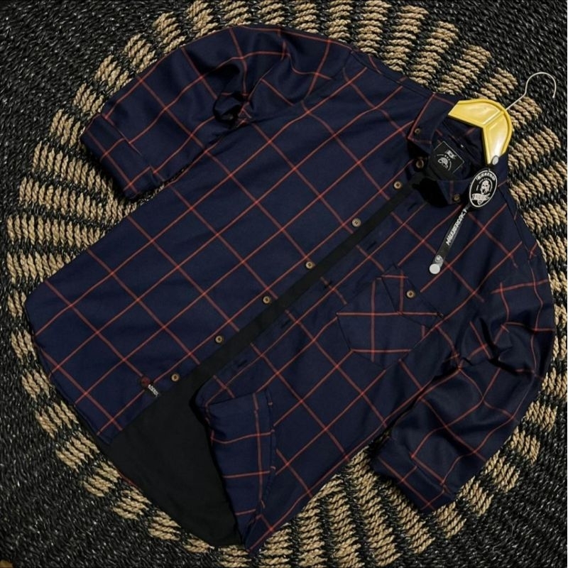 KEMEJA FLANEL F.S PREMIUM EIGHTY EIGHT / KEMEJA CASUAL / KEMEJA DISTRO / KEMEJA PRIA LENGAN PANJANG 