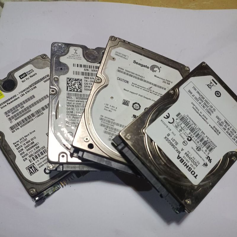 HARDISK LAPTOP RUSAK