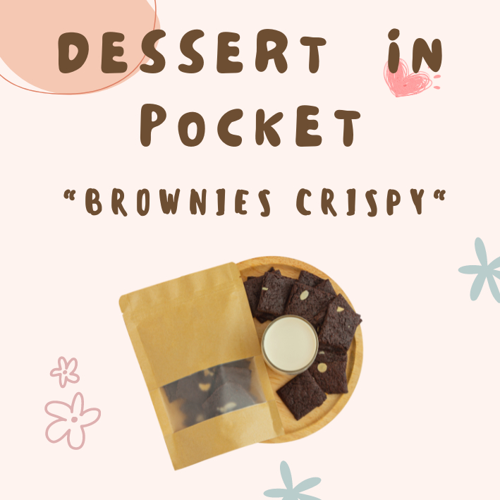 

Brownies in a Pocket | Camilan Manis Coklat