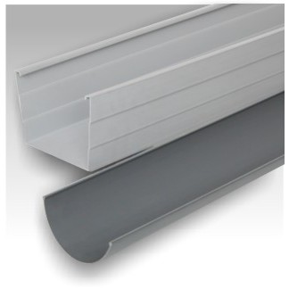 Talang kotak 4 Inch PVC Langgeng SG-140 4 Meter