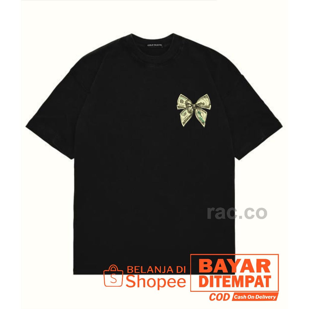 [COD] Kaos keren Distro Dollar Money - Kaos unisex distro dollar