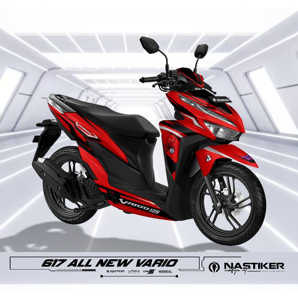 Decal vario hologram - stiker decal kit all new vario 125 150- stiker decal vario fulbody