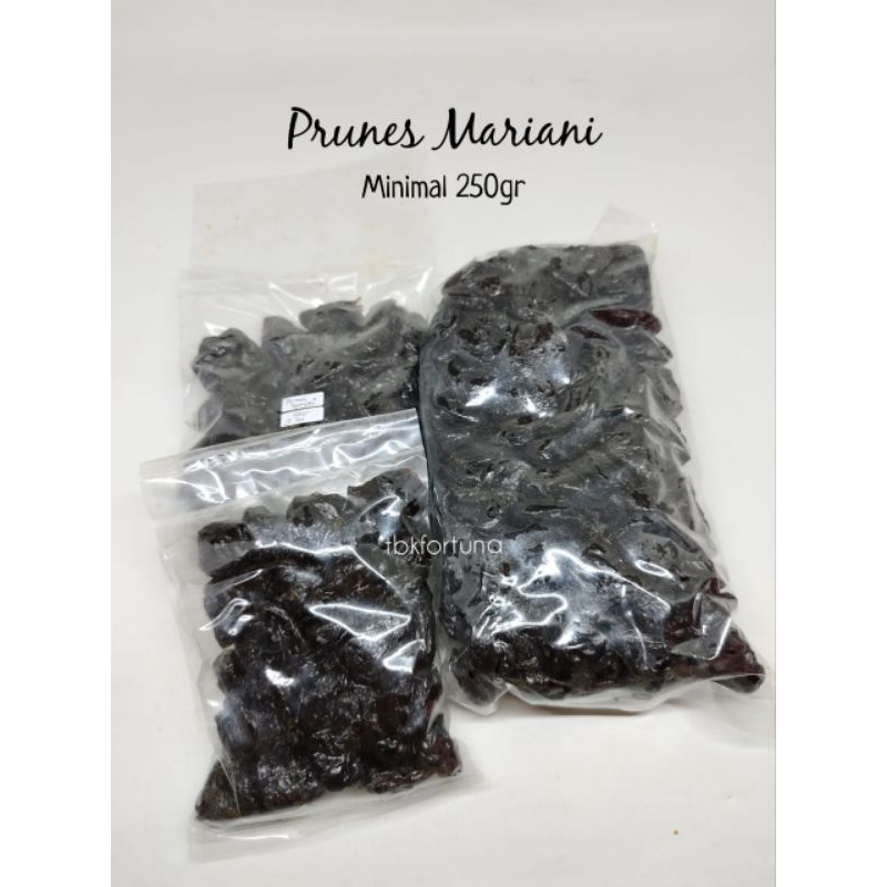 

Prunes Mariani per 250gr