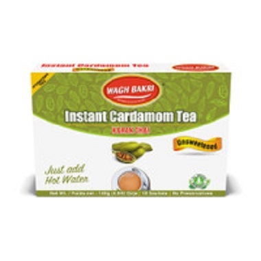 

Wagh Bakri Instant Cardamom Tea Karak Chai UNSWEETENED 140gr