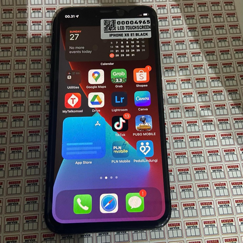 LCD IPHONE XS High Quality Truetone Langsung Aktif