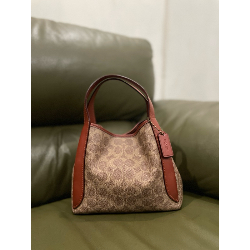 Coach Hadley hobo 21 In Signature Tan Rust