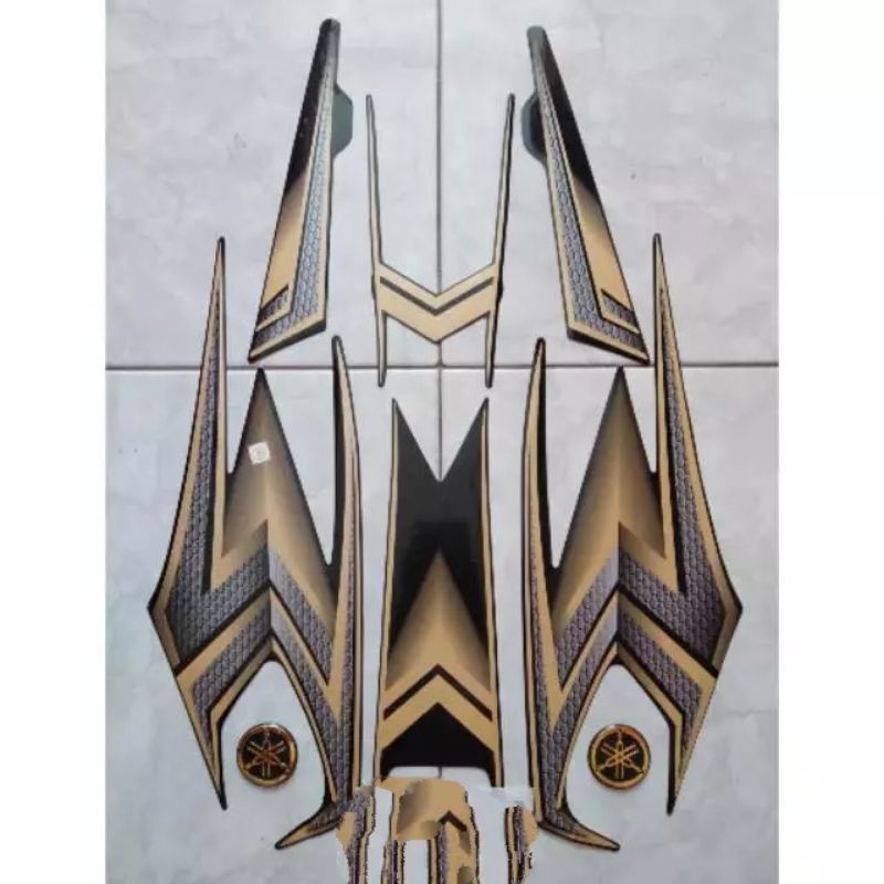 stiker striping RX-King 2003 se gold