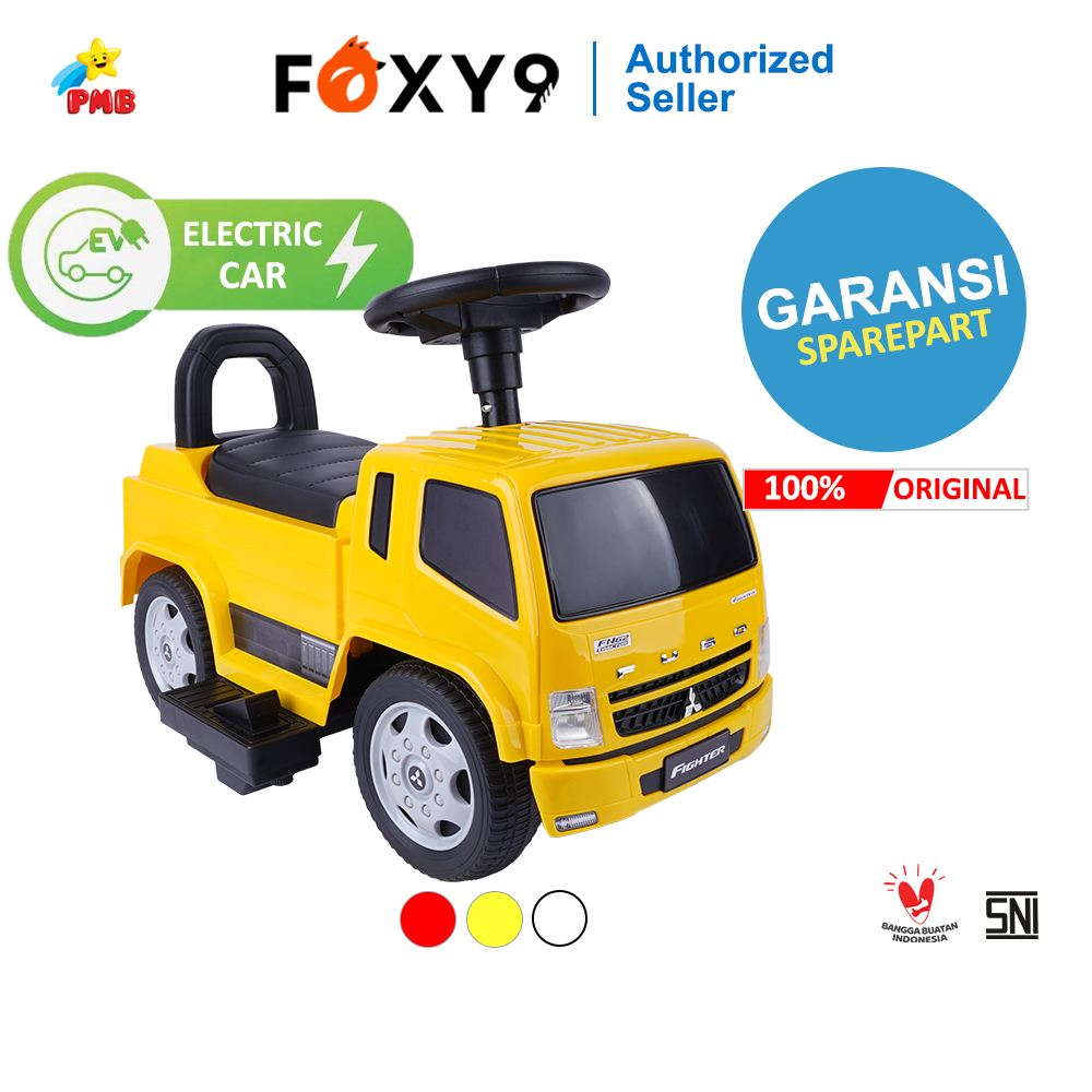 MAINAN ANAK MOBIL MOBILAN DORONG MANUAL AKI TOLOCAR PMB K607C FUSO