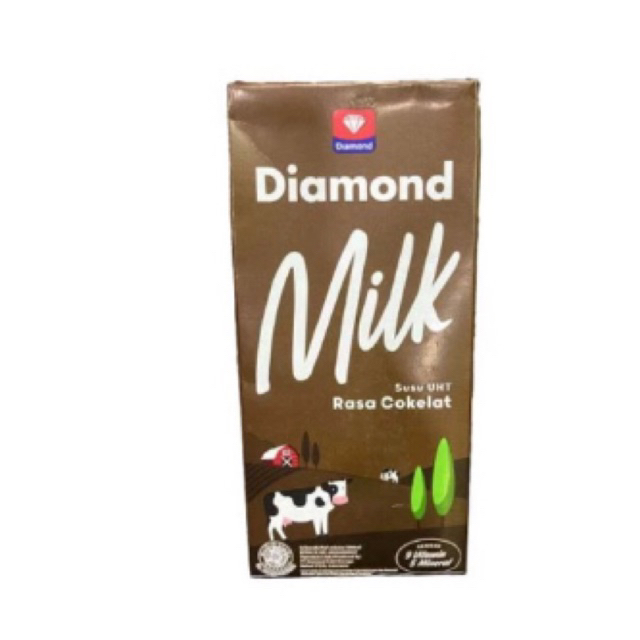 

susu diamimond 1 liter rasa coklat 1 L