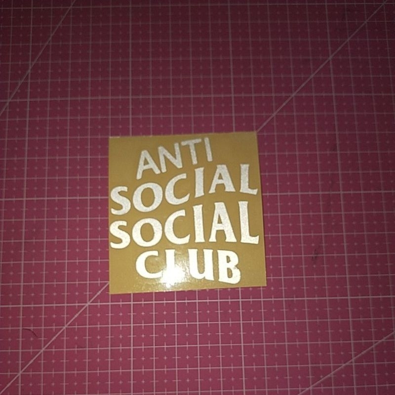 

STIKER CUTTING ANTI SOCIAL SOCIAL CLUB