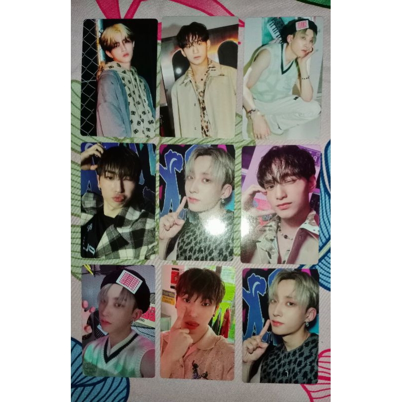 PHOTOCARD PC DAN QR ALBUM XODIAC ONLY FUN NIGHT N DAY ZAYYAN, LEO, WAIN, DAVIN