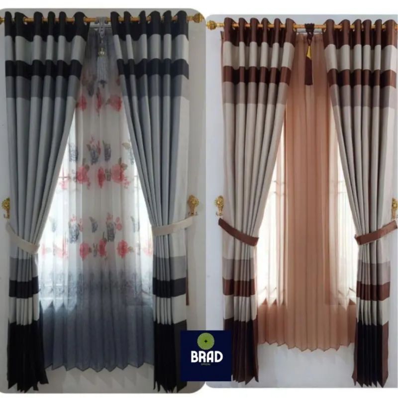 Gorden Minimalis Rainbow- Gorden Jendela - Gorden Pintu - Korden Pintu Minimalis korden tirai