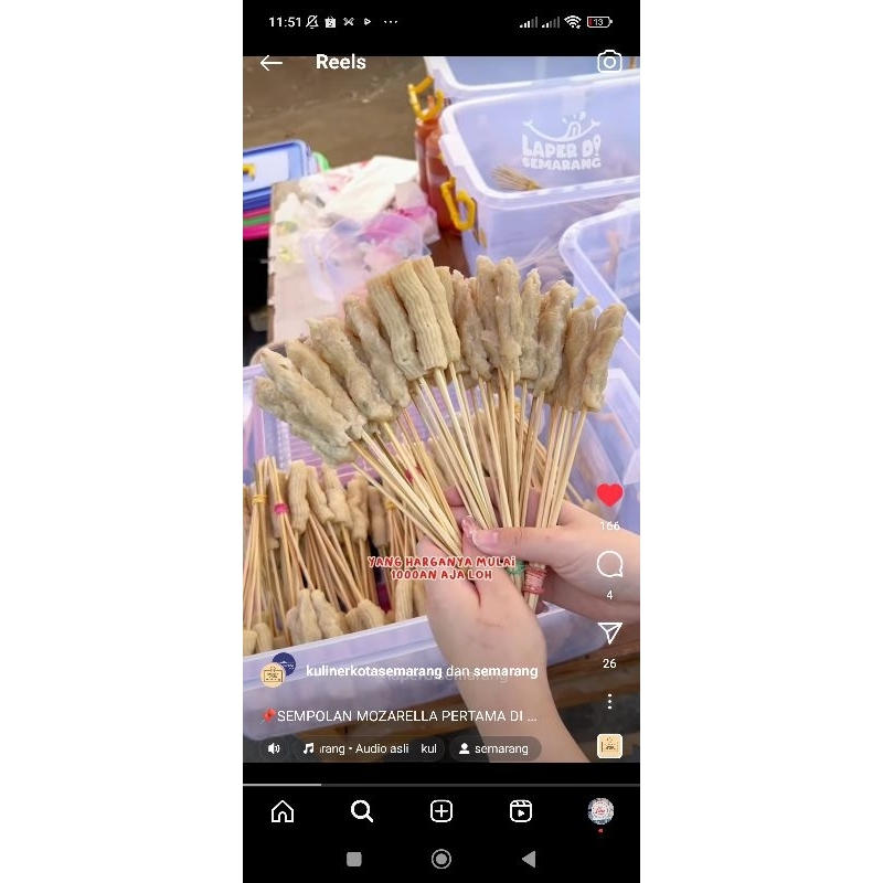 

Sempolan Ayam Sultan Isi Mozarella