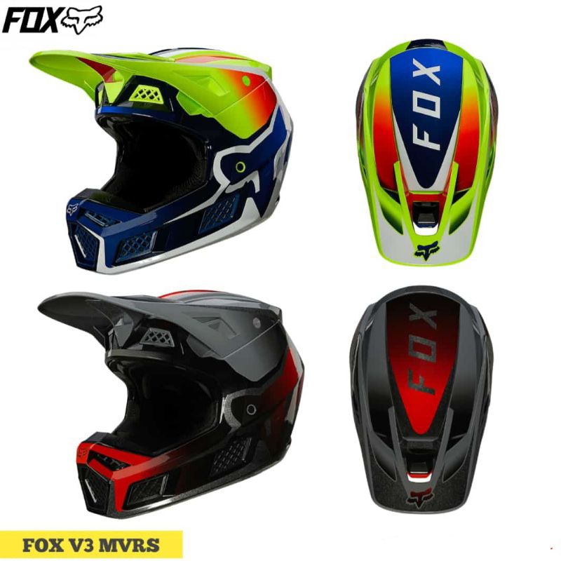 Helm FOX V3 Mvrs Carbon Enduro Cross