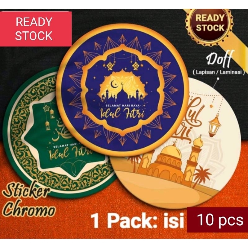 

Stiker Idul Fitri Premium Stiker Ukuran Large Toples Hampers Lebaran