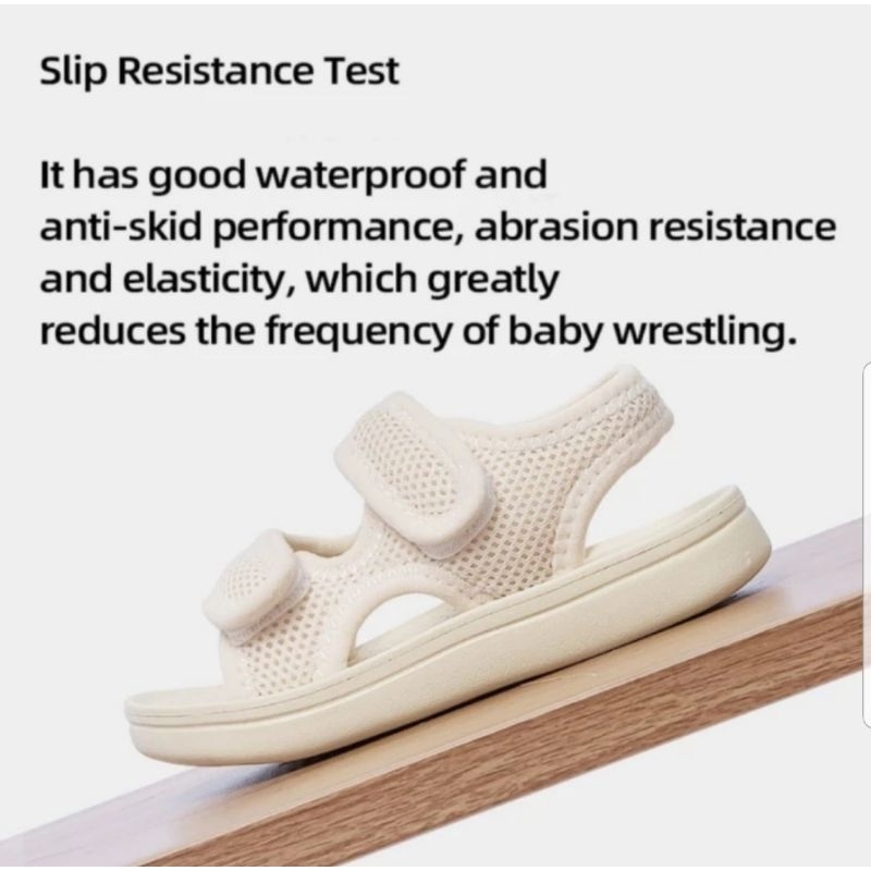 SEPATU SANDAL ANAK KAIN BERNAPAS JALA LEMBUT NYAMAN RINGAN ALAS KARET