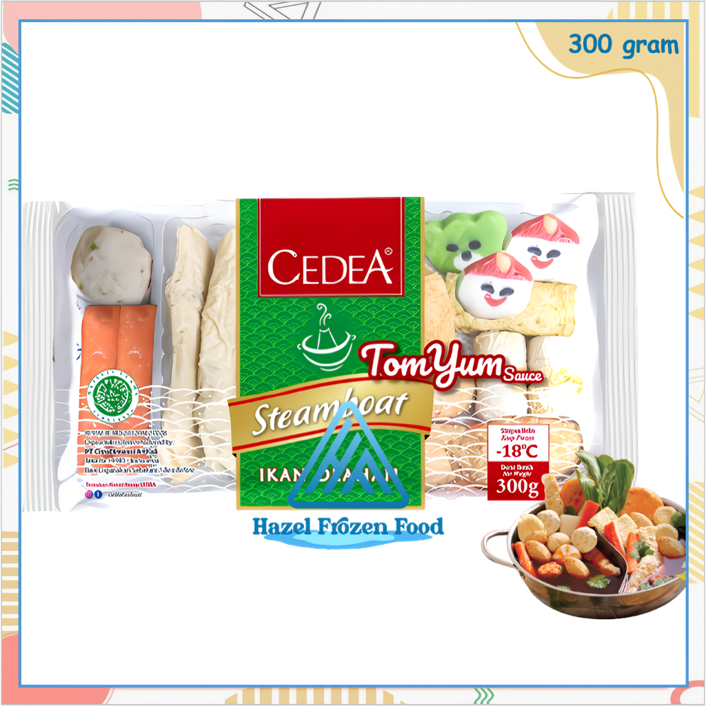 

Cedea Steamboat TomYum 300 g Frozen Food Karawang