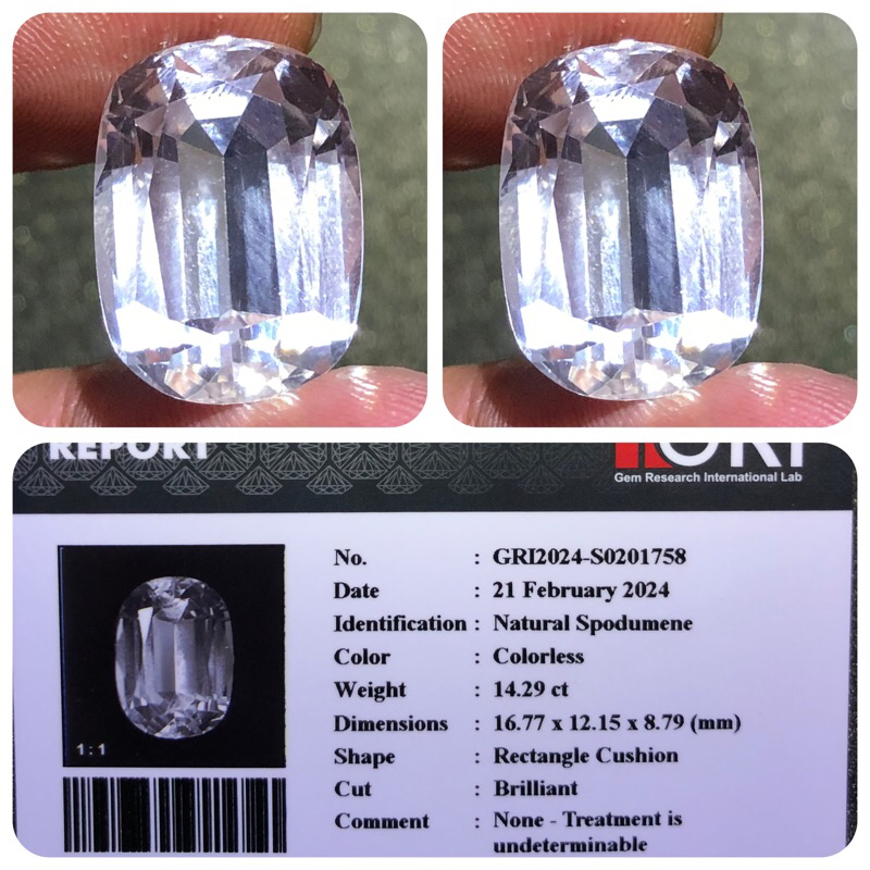 Natural Spesumene / batu langkah / Gri lab