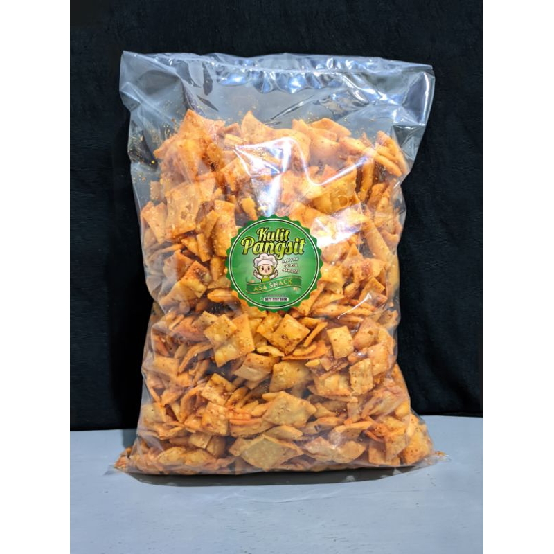 

KERIPIK KULIT PANGSIT ORIGINAL &PEDAS MANIS KEMASAN 200g