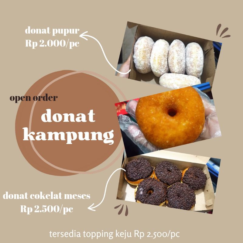 

Donat Kampung Donat Pupur Donat Bedak Donat Homemade Donat Meses Donat Keju