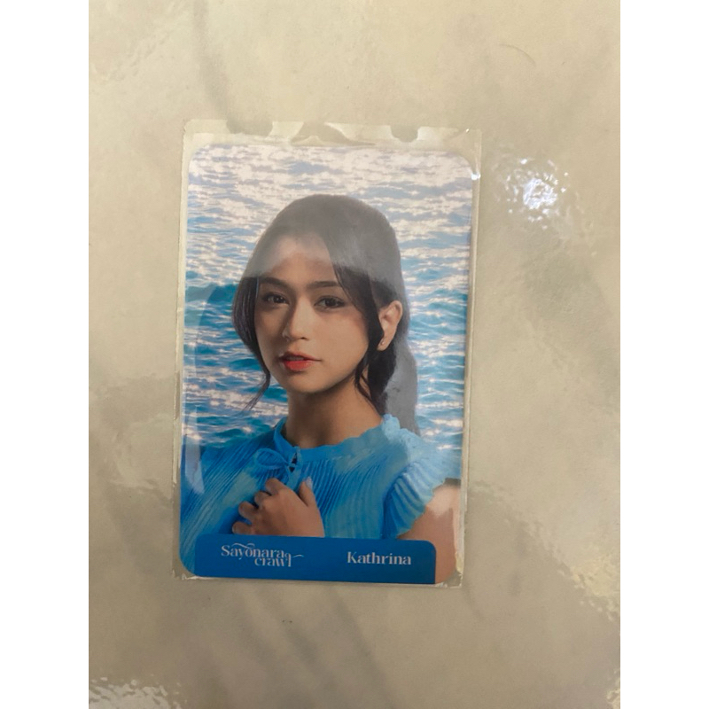 PHOTOCARD SAYONARA CRAWL KATHRINA