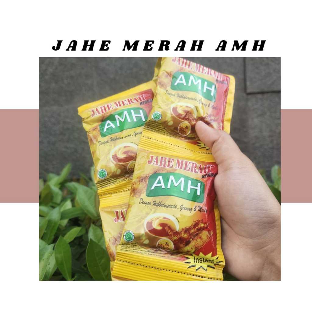 

JAHE MERAH AMH - 1 RENCENG 10 SHACET