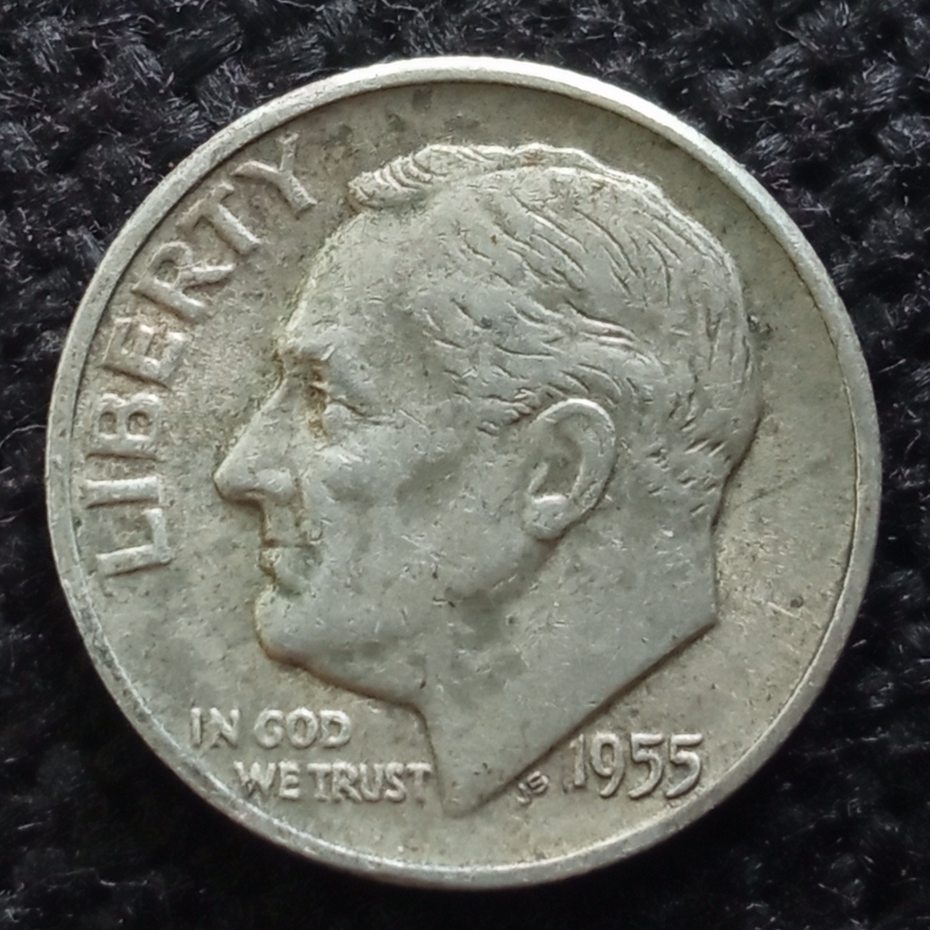 Koin Kuno Amerika Serikat 1 Dime Silver 1946-1964 | Koin Perak Koin Asing Mancanegara