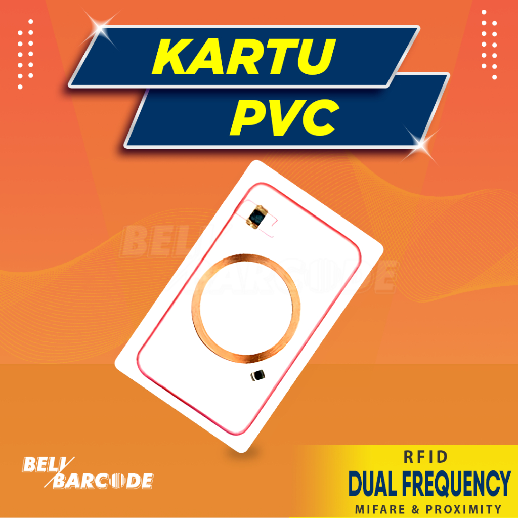 

RFID Dual Frequency Kartu Proximtiy 125khz & Mifare 13,56mhz NFC Card