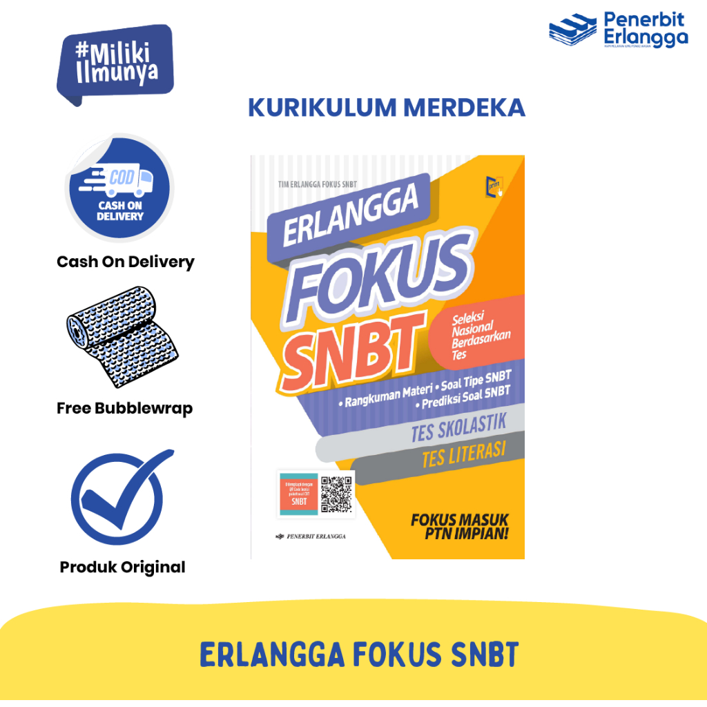 [Erlangga] BUKU SOAL ERLANGGA : ERLANGGA FOKUS SNBT