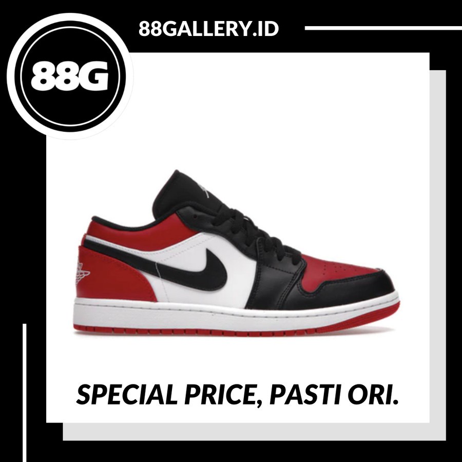 Air Jordan 1 Low Bred Toe