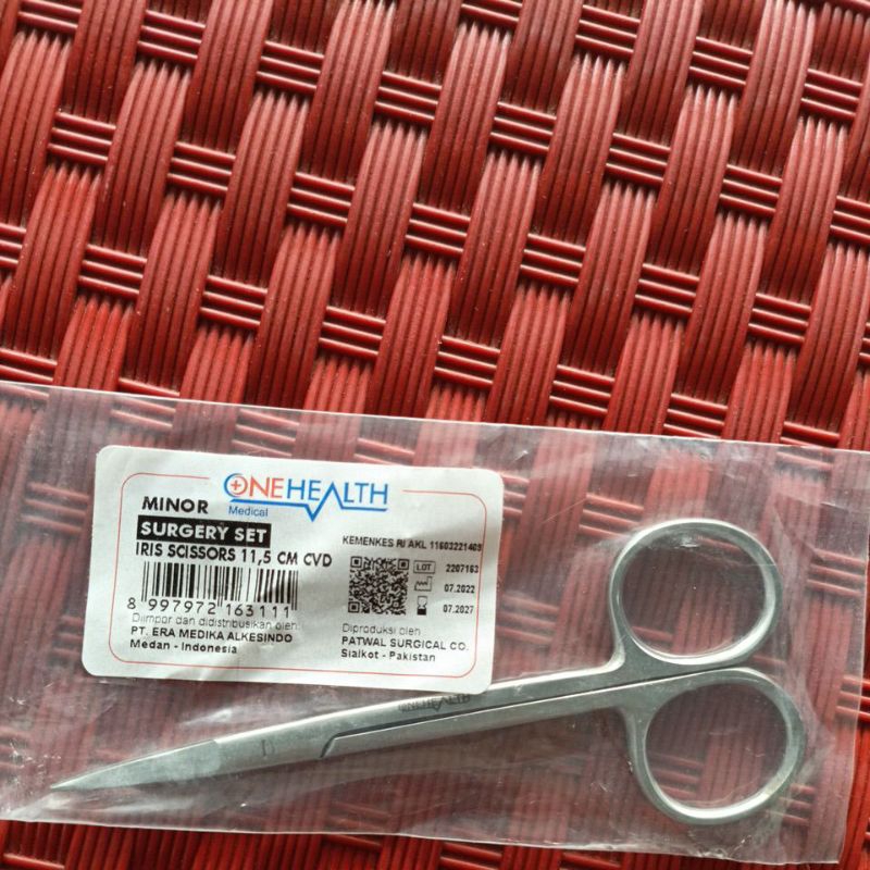 

gunting tajam - tajam bengkok 11,5cm