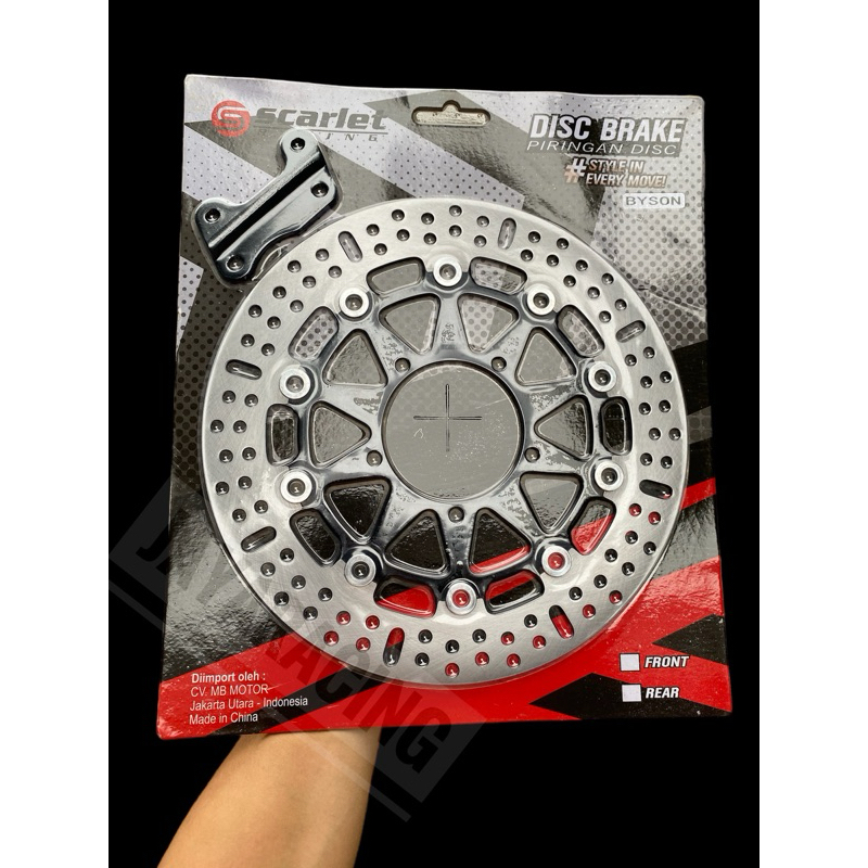 Piringan cakram 300mm plus breket BYSON