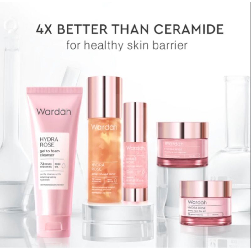 ￼WARDAH Hydra Rose Face wash | Toner | Serum | Day cream | Night cream