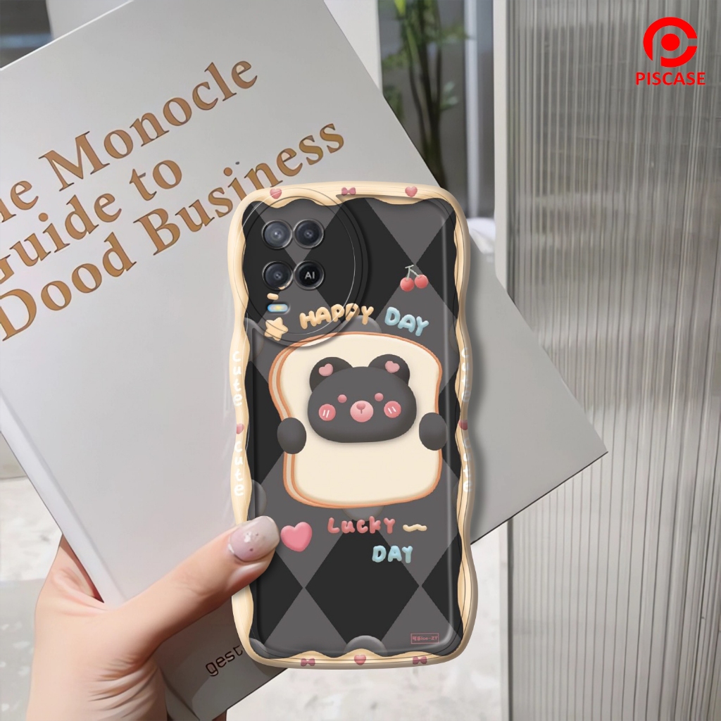 Softcase OPPO OPPO A54 GELOMBANG - Fashion Softcase - Casing OPPO A54 GELOMBANG - Softcase Pro Camer