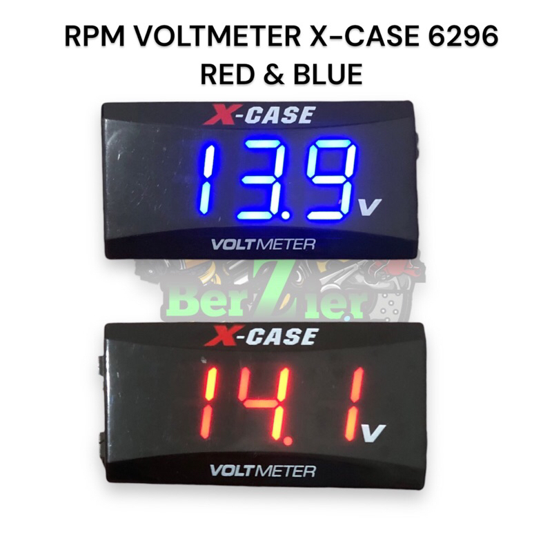 Voltmeter/Voltmeter Aki  anti air /Pengukur Daya Aki - Volt Meter Aki 12 Volt universal