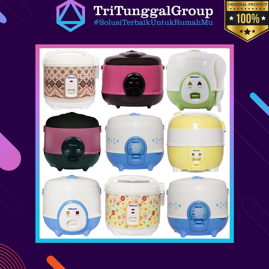 GM BAYAR DI TEMPAT Magic Com Miyako MCM66  MCM 69  MCM 612  Rice Cooker Miyako PSG67  MCM61  MCM 512