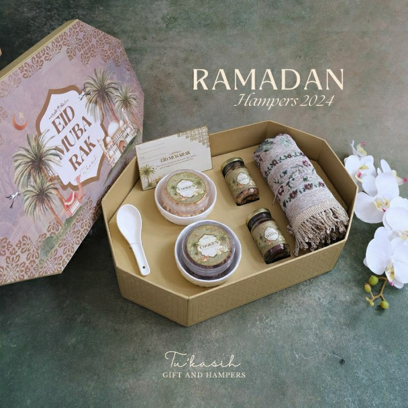 

KAMILA Hampers Lebaran Idul Fitri Hari Raya, Eid Mubarak Jakarta Ready Stock