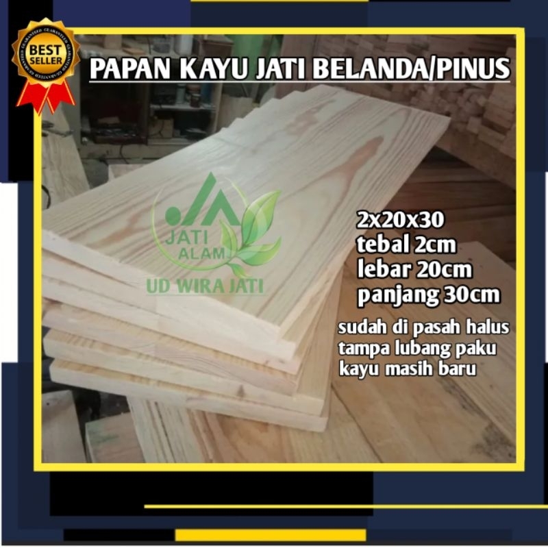 papan kayu jati belanda bukan bekas palet kayu masih baru