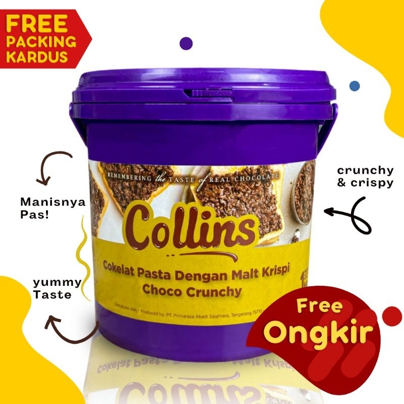 

COKLAT COLLINS 1KG CHOCO CRUNCHY