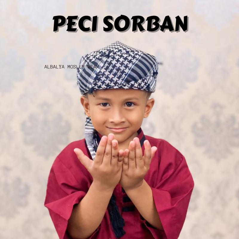 PECI SORBAN IMAMAH INSTAN ANAK PALESTINE