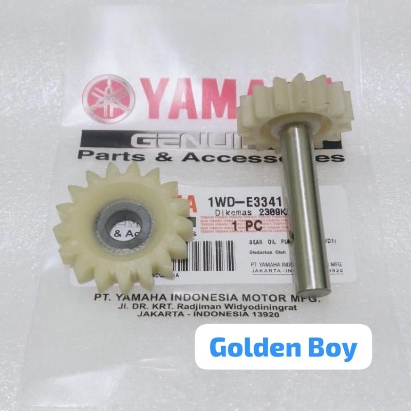 Gigi pompa oli gear gir oil pump set yamaha r25 r 25 asli ori original