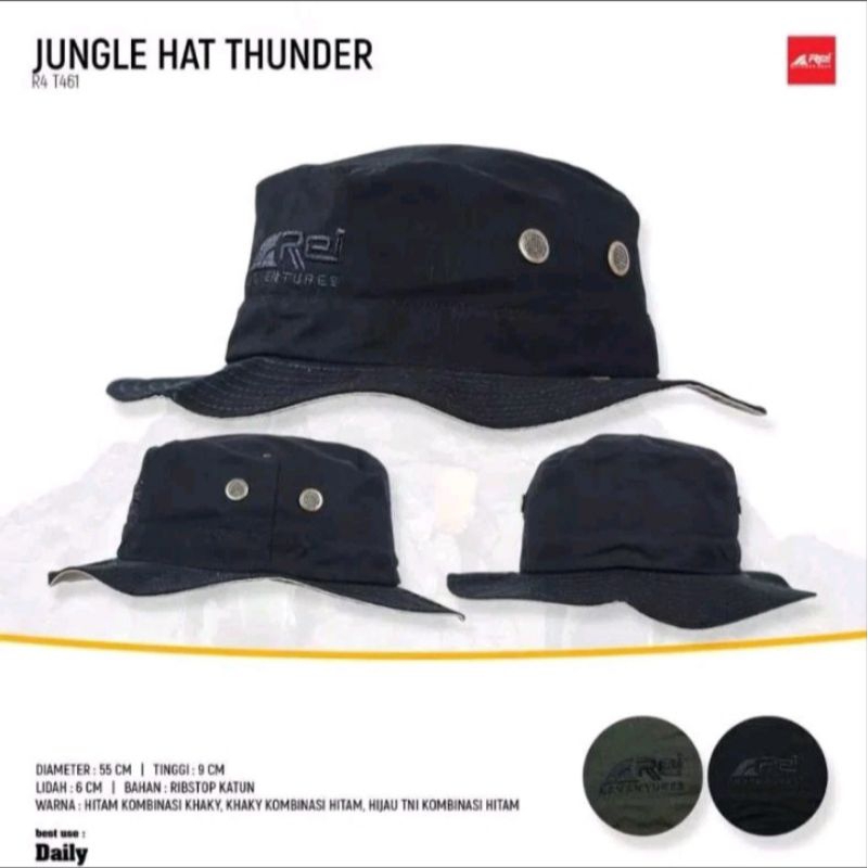 jungle hat thunder arei outdoorgear/topi rimba/topi lapangan rei