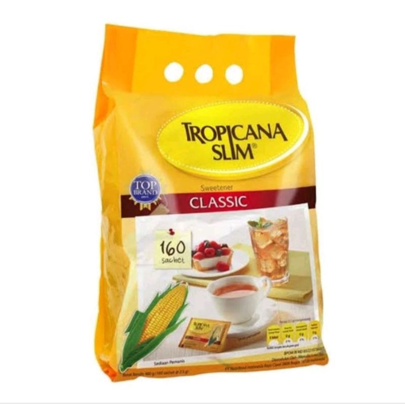

Tropicana Slim Classic 160sachet