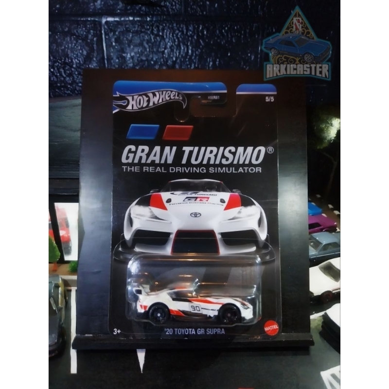 Hot Wheels Gran Turismo 20 Toyota GR Supra Putih