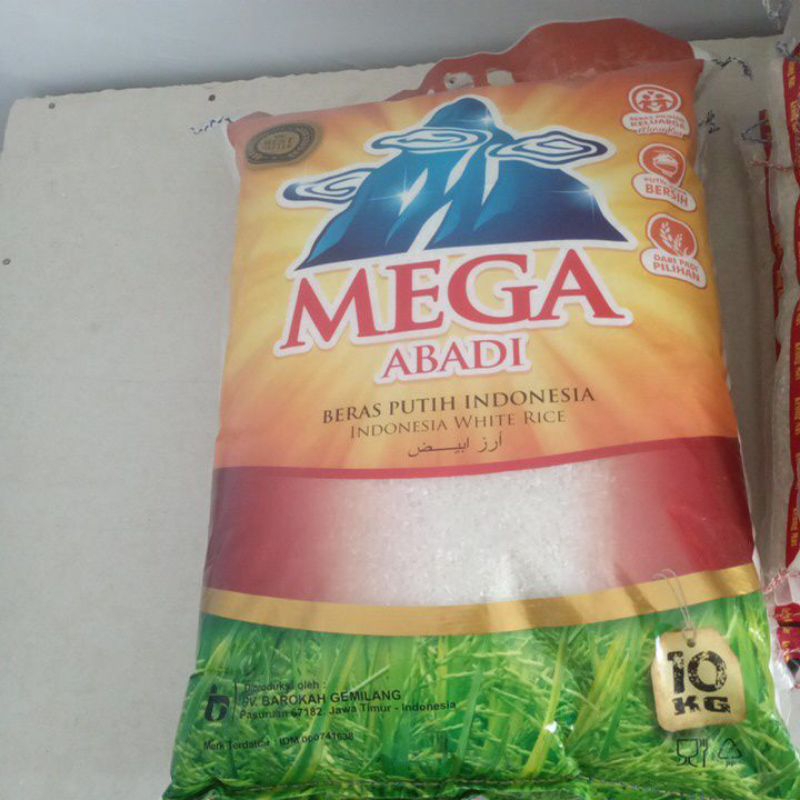 

Beras Mega Abadi 10 kg