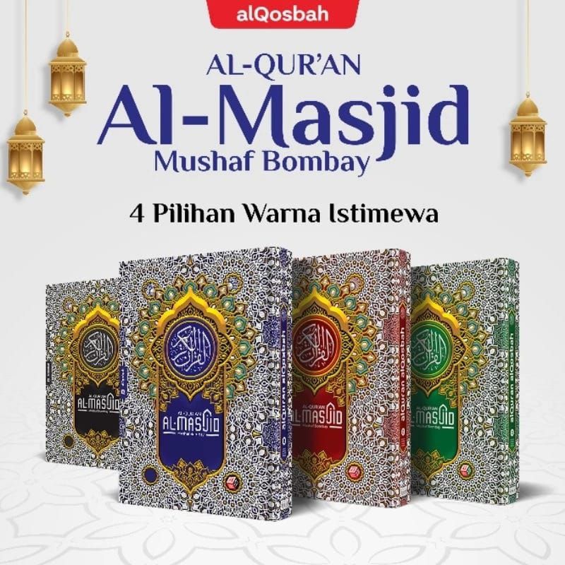PROMO.. Al Qur'an Al Masjid  Al Quran Wakaf / Alquran waqof  Murah  Al Qosbah murah cod