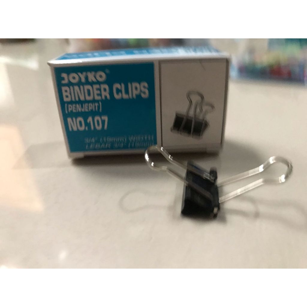 

Penjepit Kertas Binder Klip Di Atas Mini No. 107 Joyko